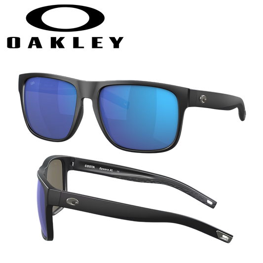 Costa Del Mar Spearo XL Matte Balck / Blue Mirror Glass Lens