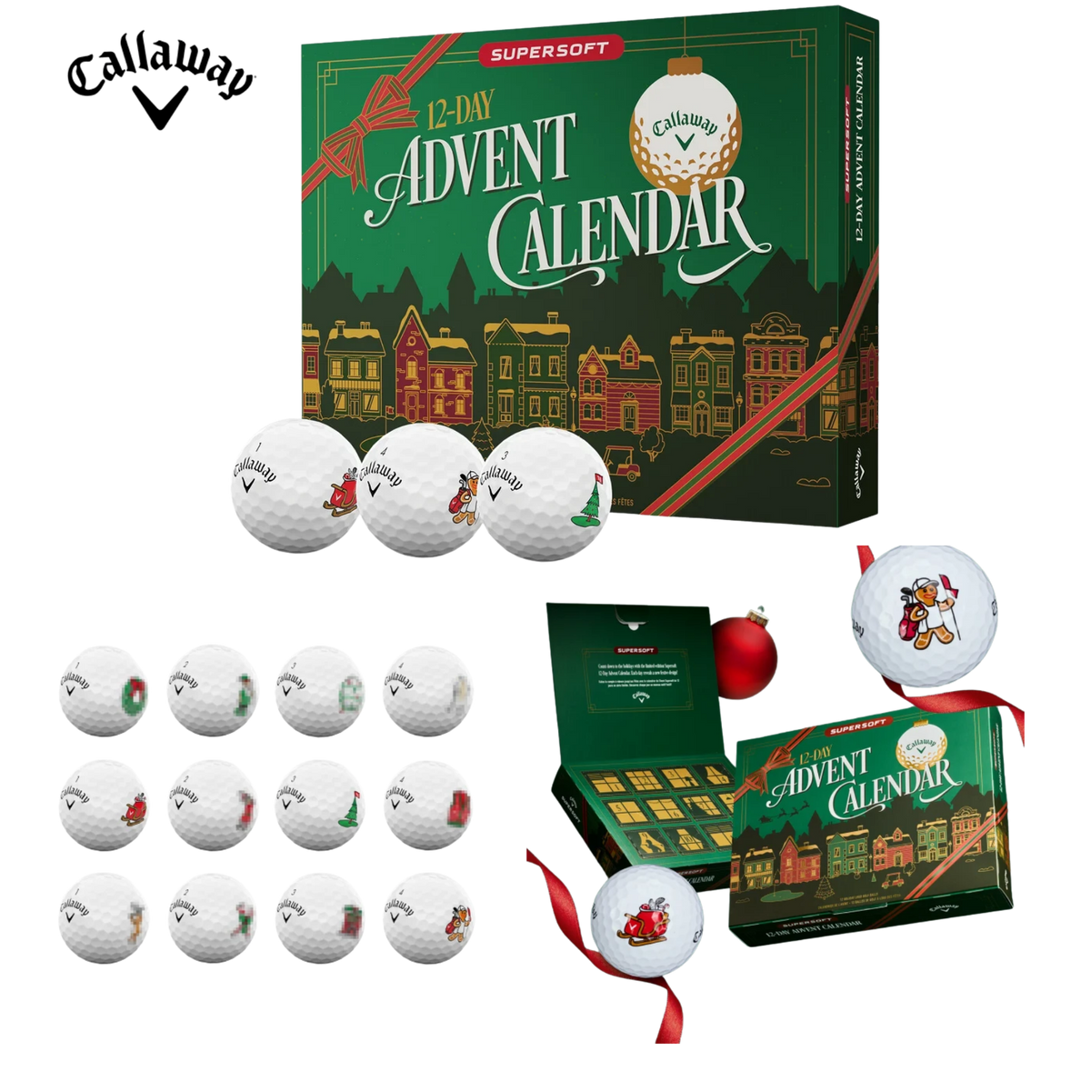 Callaway Supersoft Advent Calendar Golf Balls '26