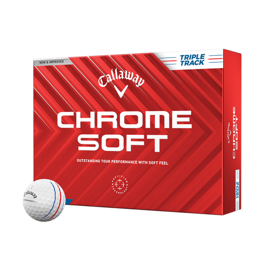 Callaway Chrome Soft Triple Track - DOZEN