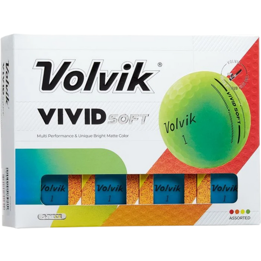 Volvik Vivid SOFT '25 Golf Balls - DOZEN