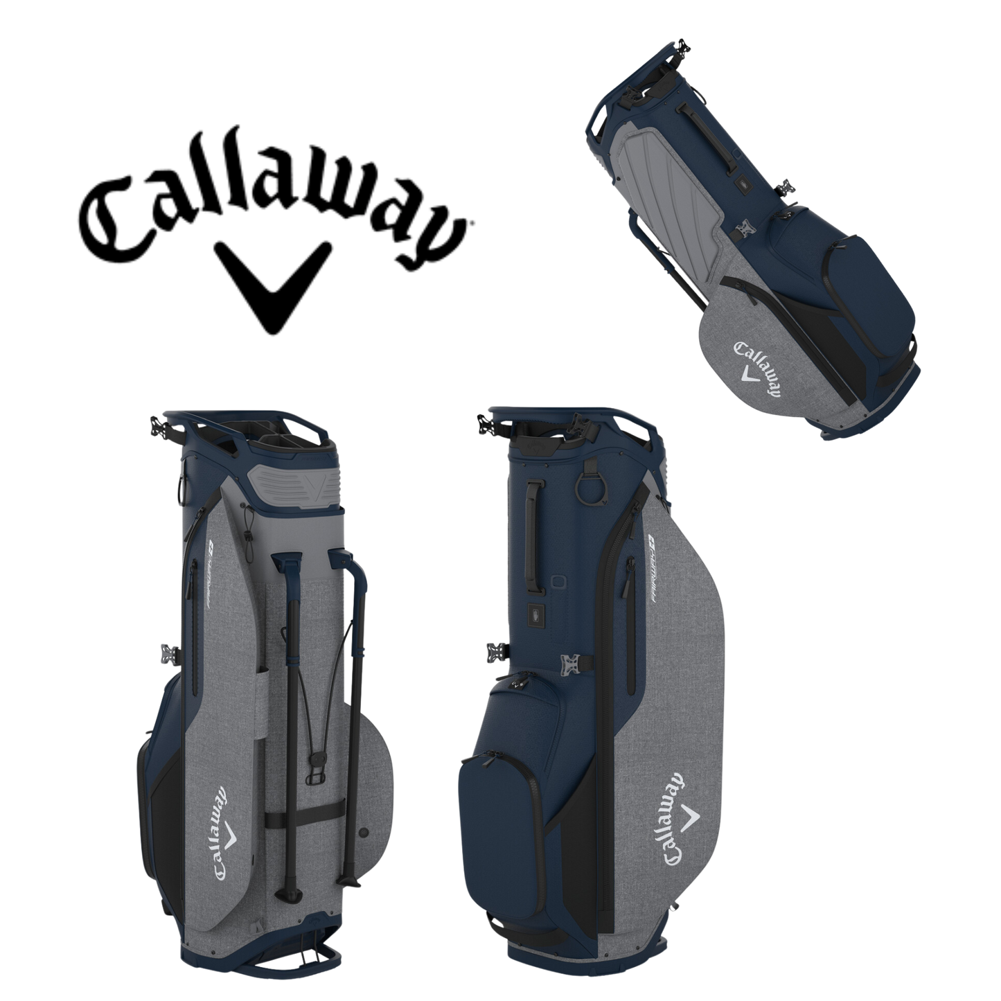 Callaway Fairway PLUS Stand Bag - Navy/Heather