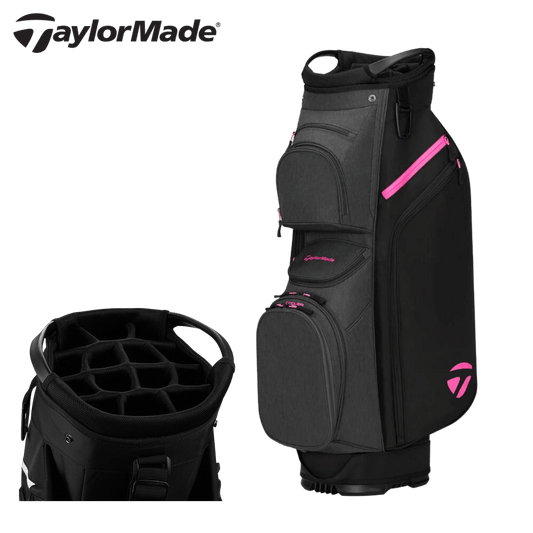 TaylorMade Cart Lite '26 Golf Bag - Black & Pink