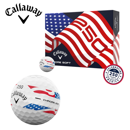 Callaway Chrome Soft '26 - 250 USA 360 Stripe - DOZEN