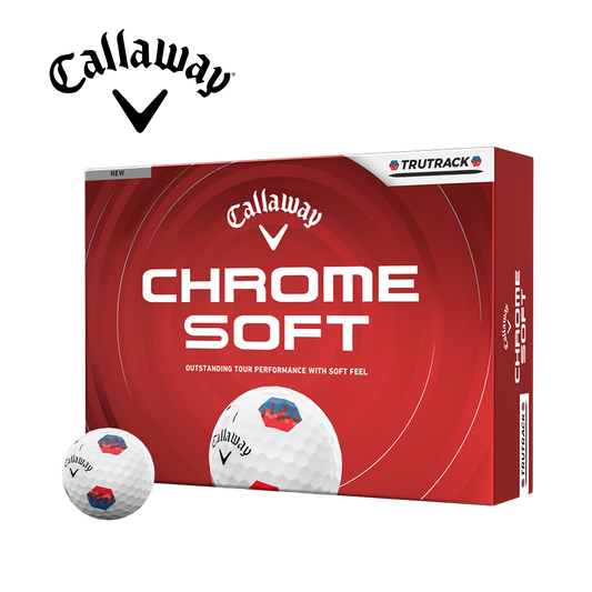 Callaway Chrome Soft '26 - White TruTrack DOZEN