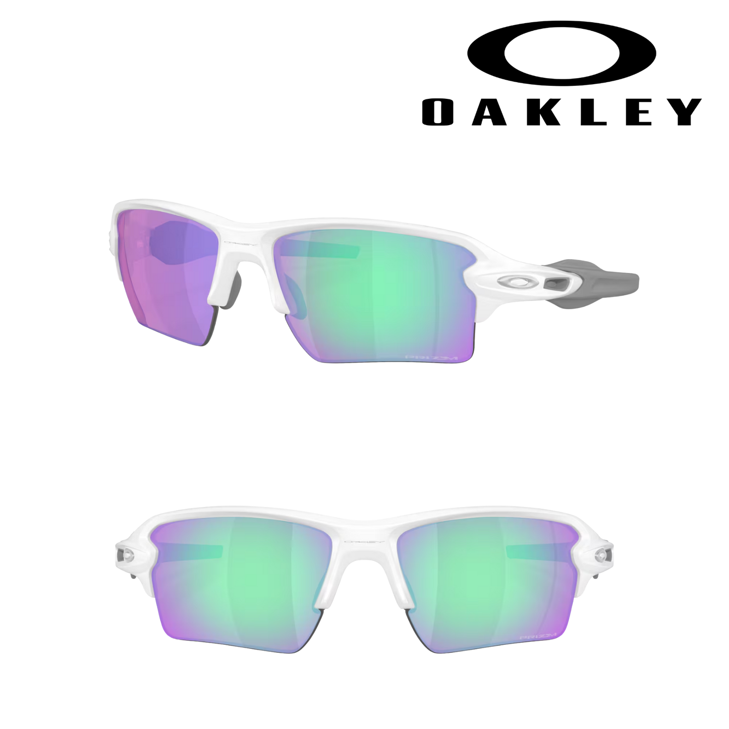 Oakley Flak 2.0 XL Sunglasses #009188 - Matte White / Prizm Golf