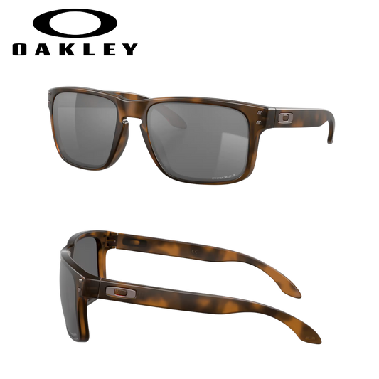 Oakley Holbrook Matte Brown Tortoise Frame / Prizm Black Lens