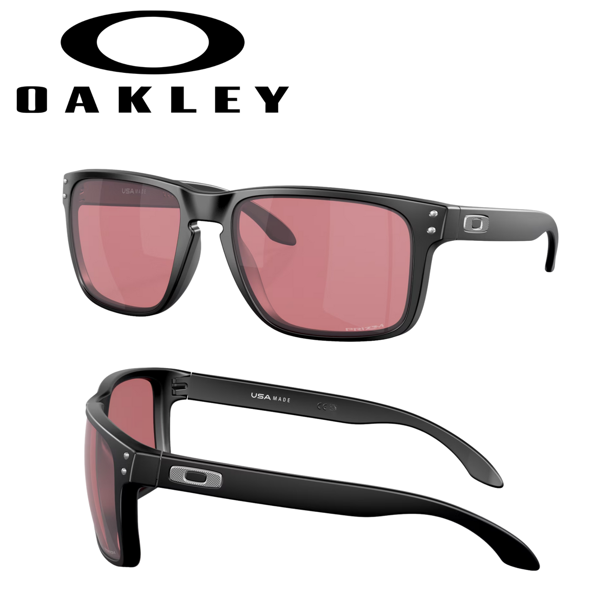 Oakley Holbrook XL Matte Black / Prizm Dark Golf Lens