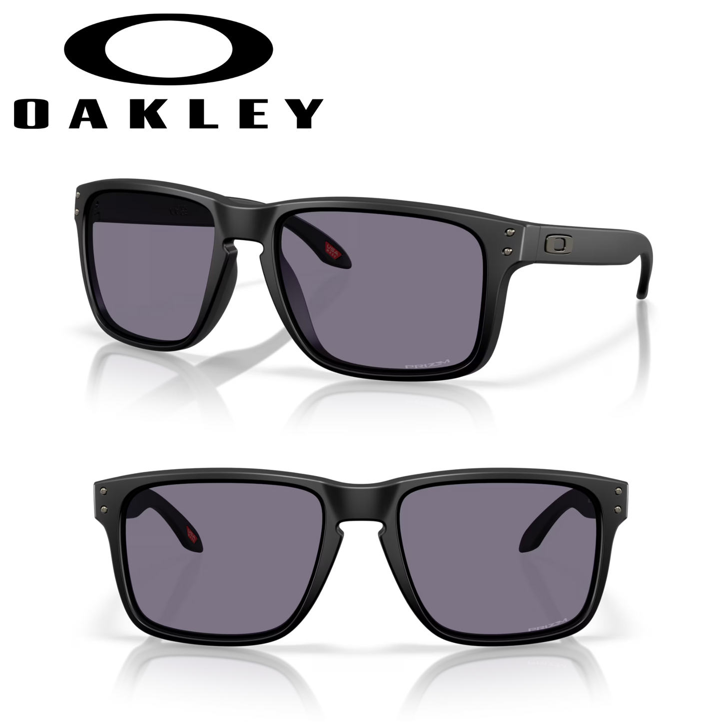 Oakley Holbrook XXL Sunglasses #009487 - Matte Black / Prizm Black