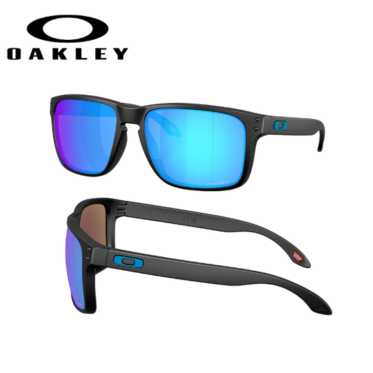Oakley Holbrook XXL Sunglasses #009487 - Matte Black / Prizm Sapphire