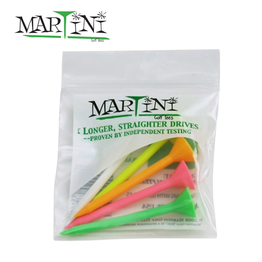 Pride: Martini Tees - Asst. Colors (3.25") - 5 Tees
