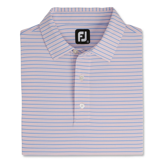 FootJoy ProDry Lisle Pinstripe #26621 - Pink/Blue/White