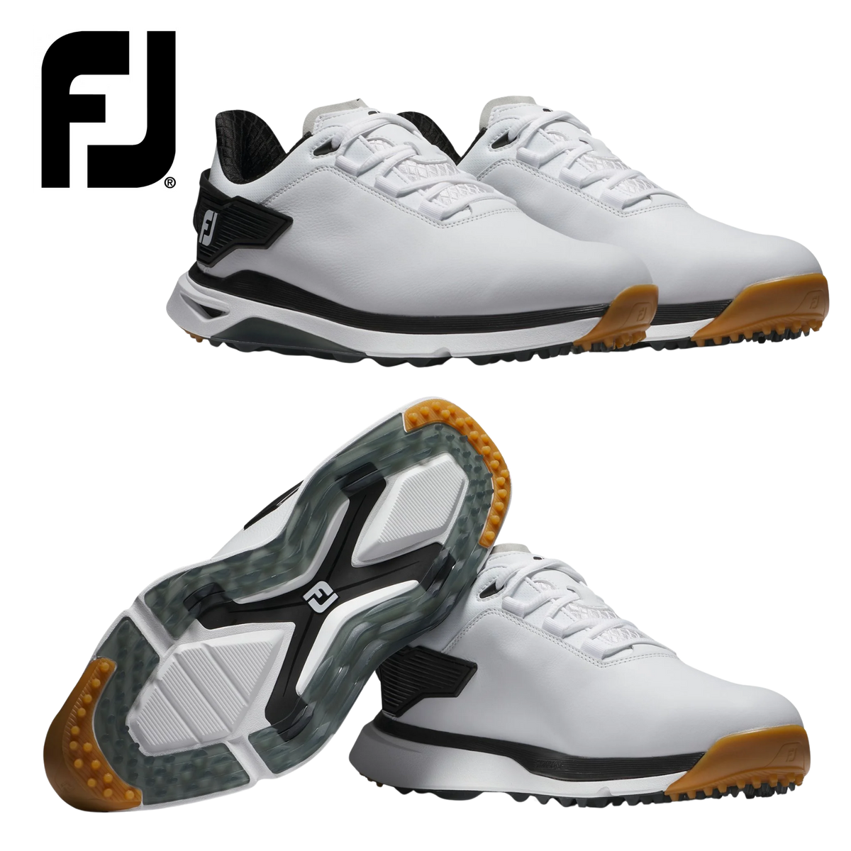 FootJoy Pro SLX Golf Shoes - White/Black