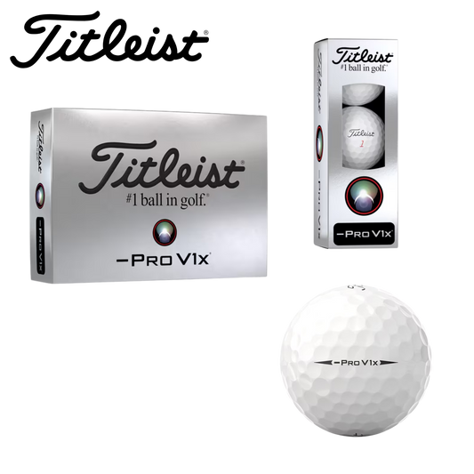 Titleist Pro V1X LEFT Dash - DOZEN