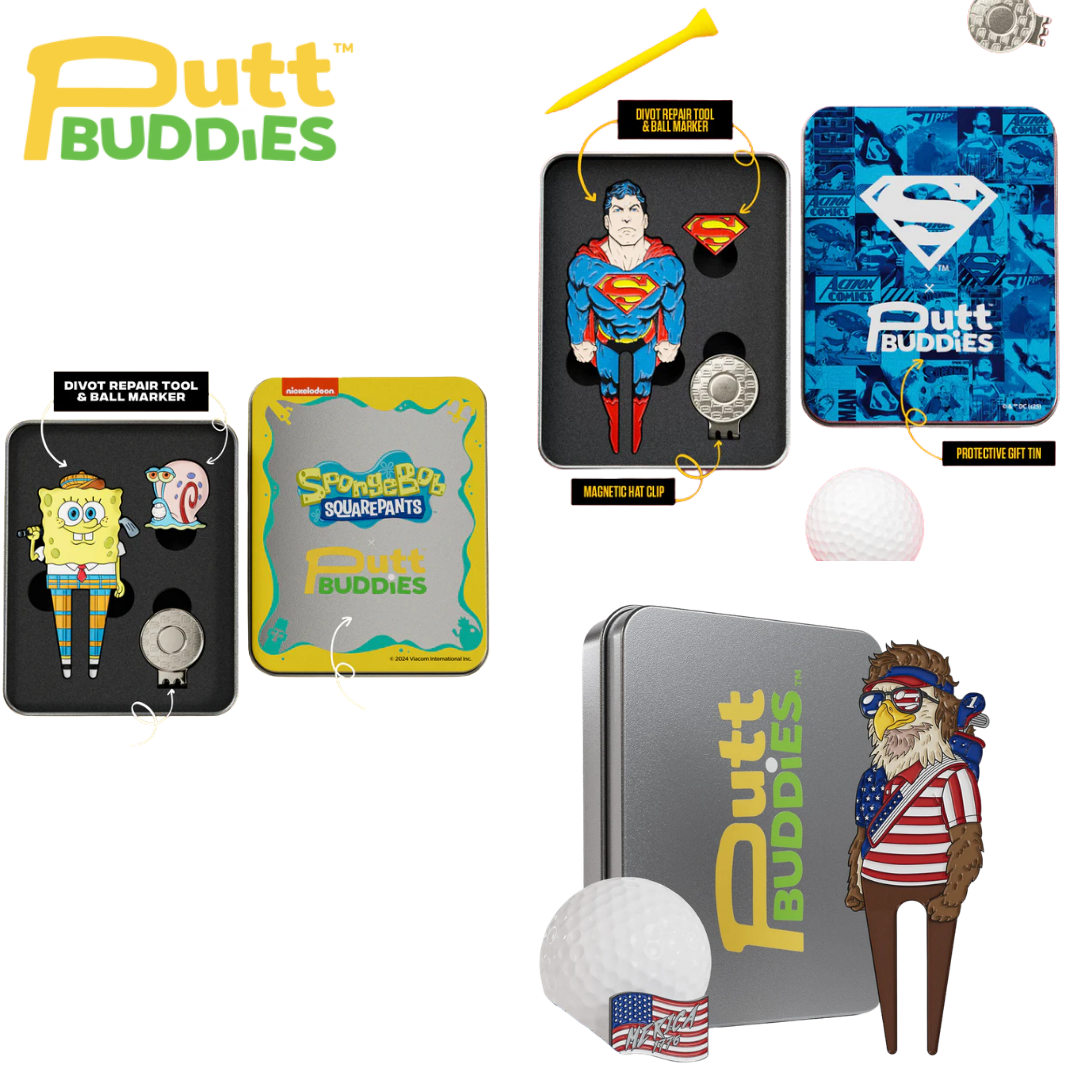Putt Buddies:  Assorted Divot Tools & Markers
