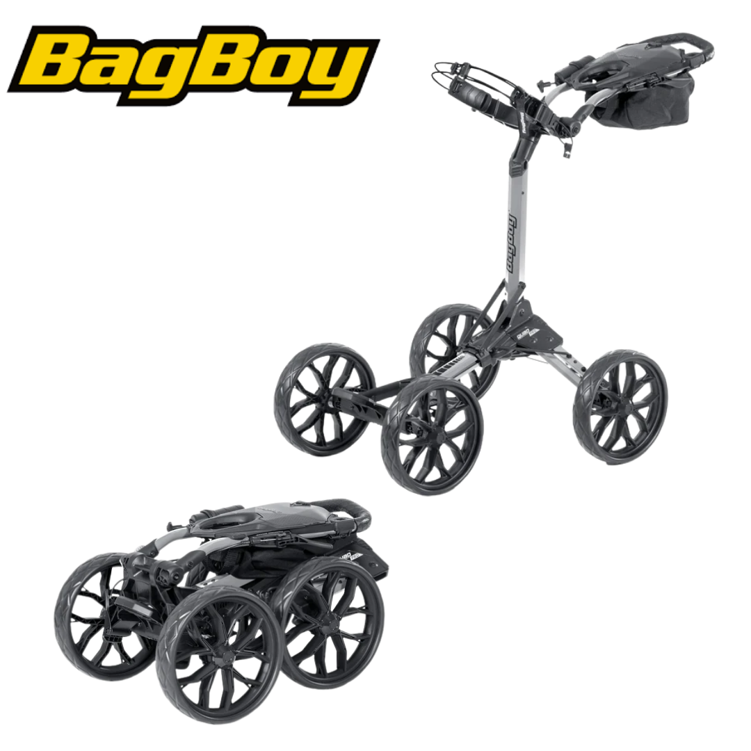 Bag Boy Quad Pro Golf Push Cart