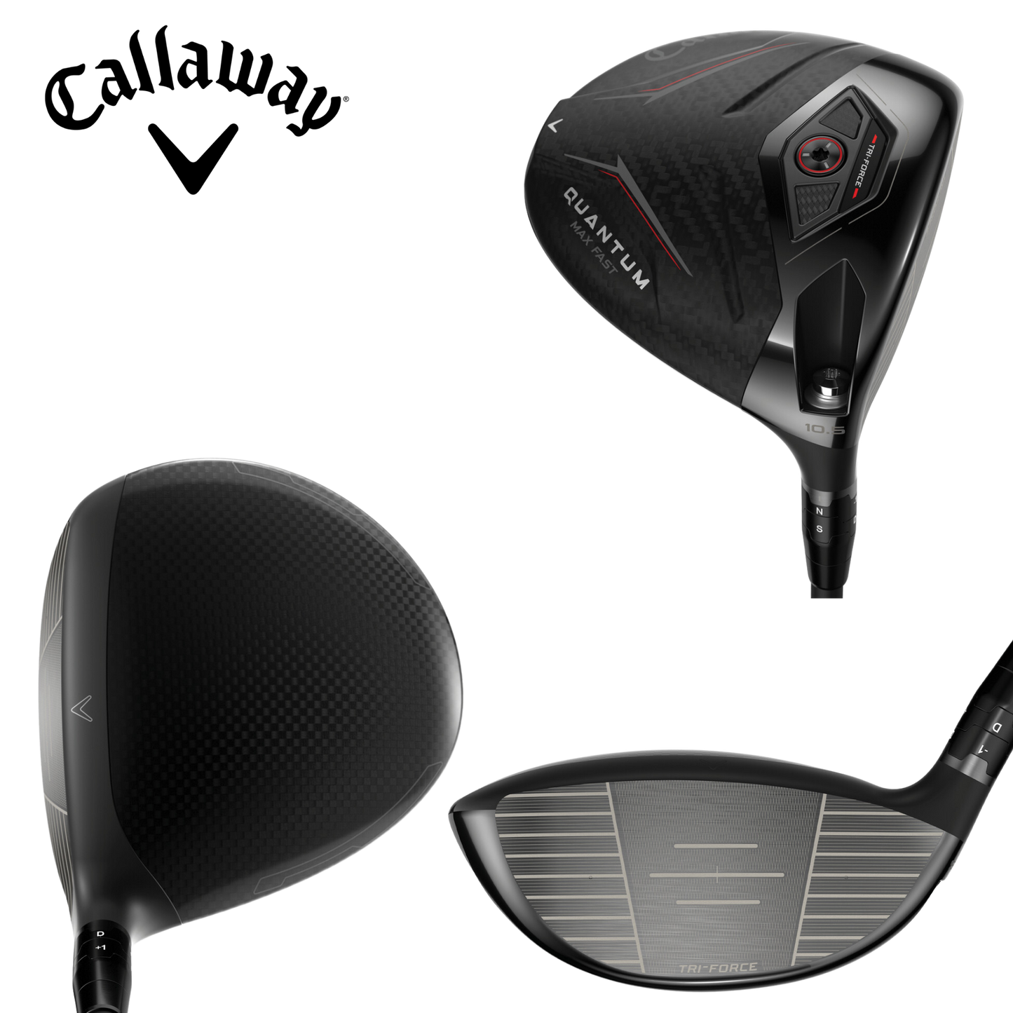 Callaway Quantum MAX Fast 10.5° Driver - LITE Flex