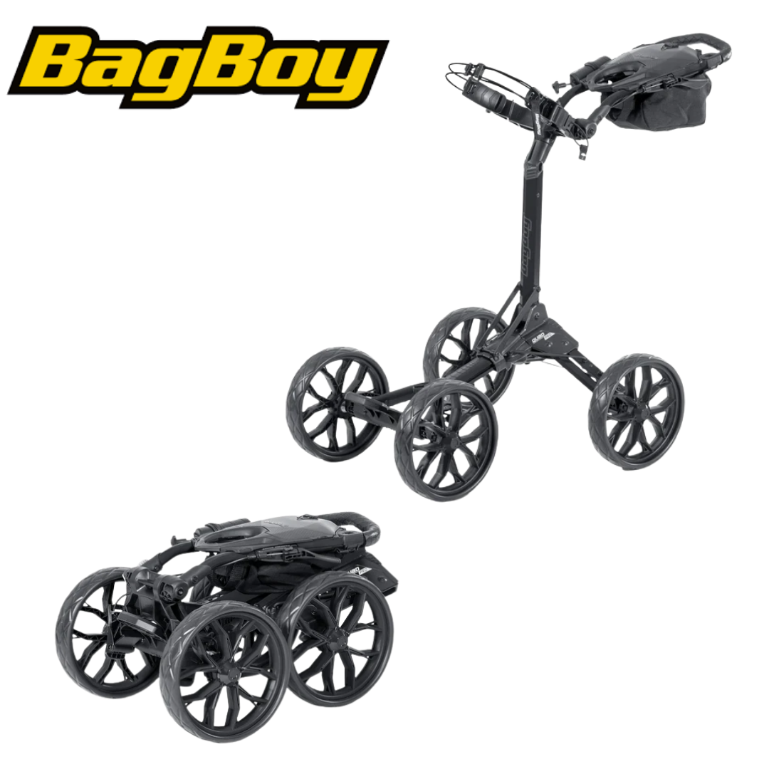 Bag Boy Quad Pro Golf Push Cart
