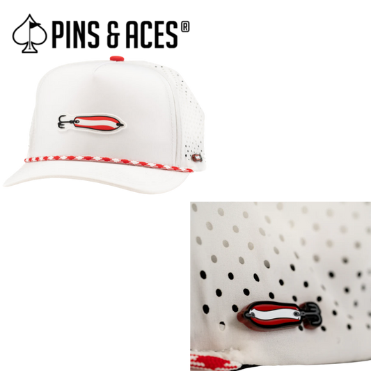 Pins & Aces: Dare Devil Spoon Snapback Hat & MATCHING Ball Marker
