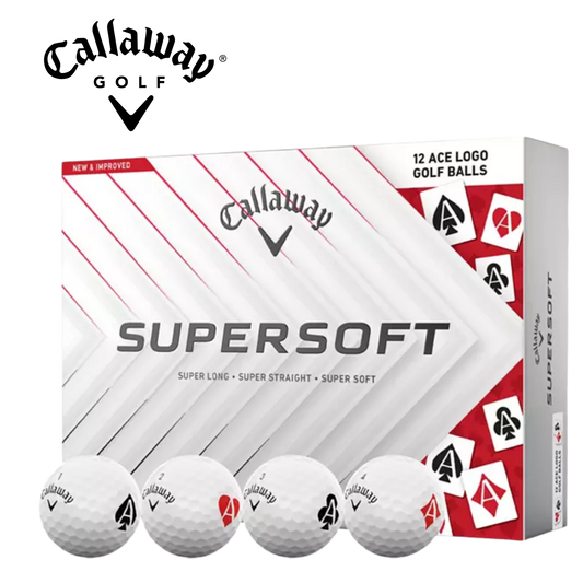 Callaway Supersoft ACES Golf Balls - Dozen ONLY