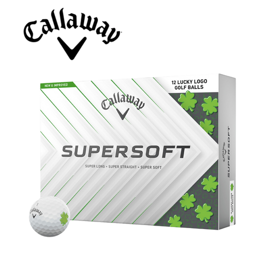 Callaway Supersoft '26 LUCKY Shamrock Golf Balls - SLEEVES
