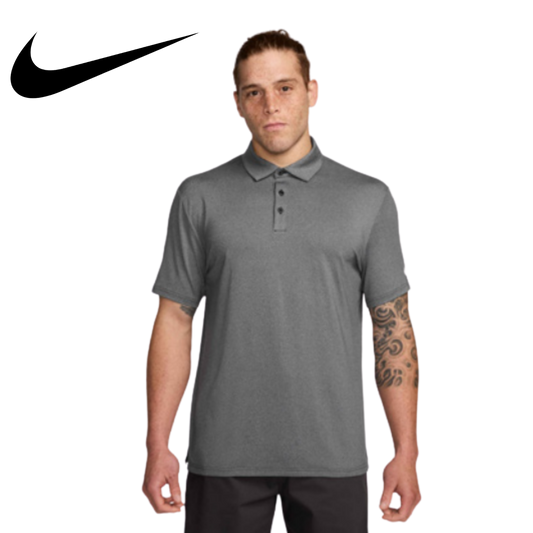 Nike Dri-FIT Tour Heather Polo '25 - Black