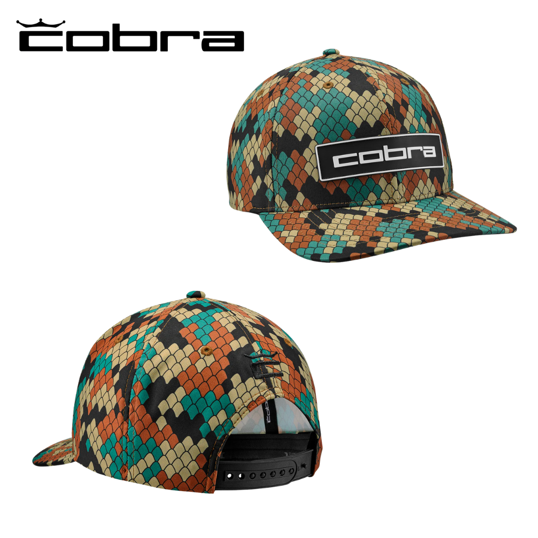 Cobra Tour Tech Cap - Snakeskin Camo