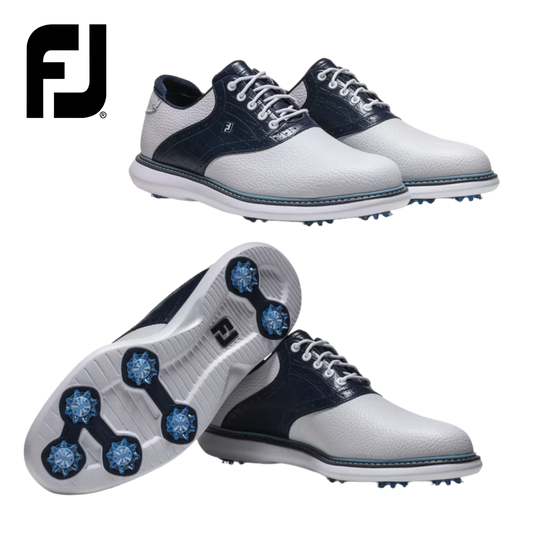 FootJoy Traditions - White/Navy/Blue