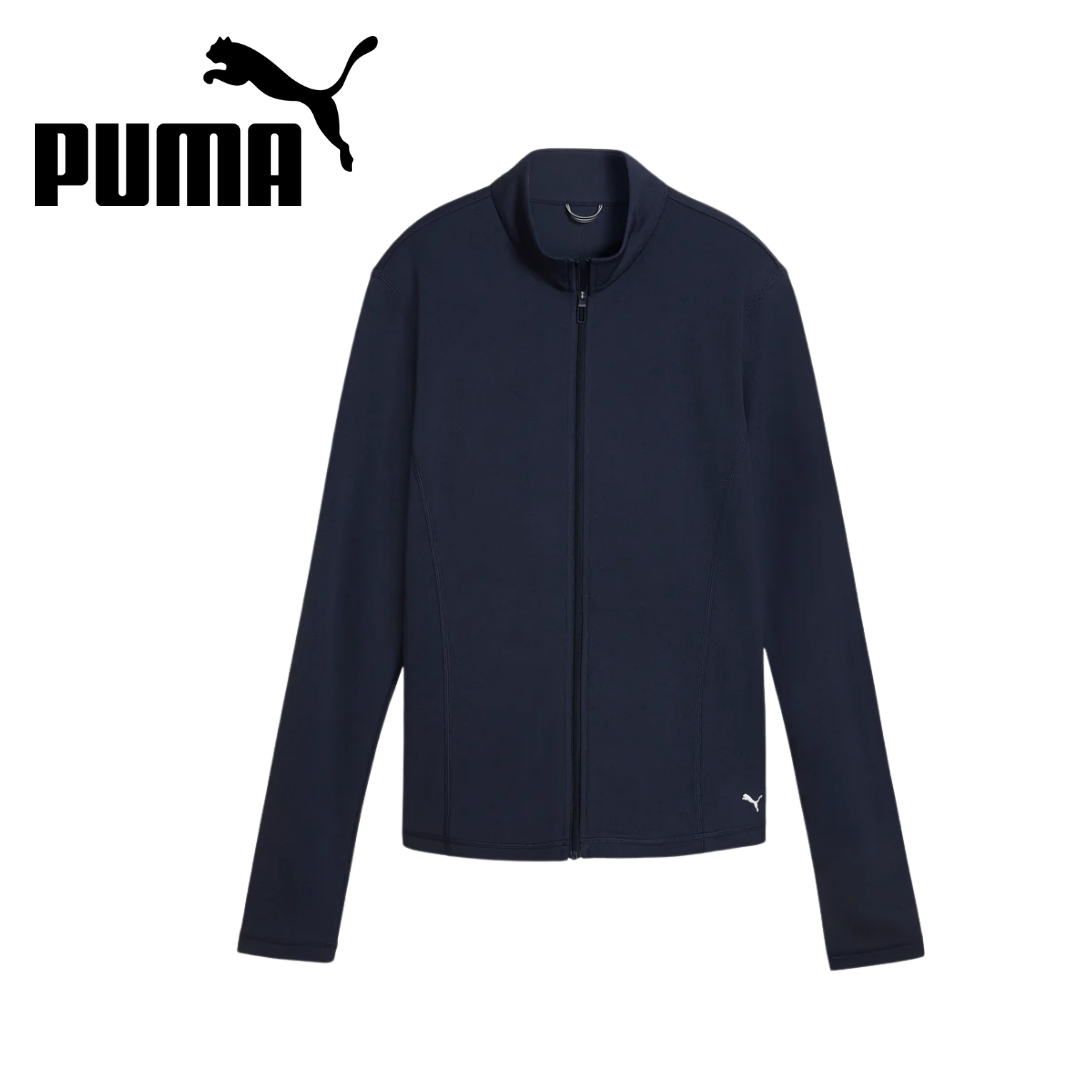 Puma Womens Pure Textured Jacket - Deep Navy