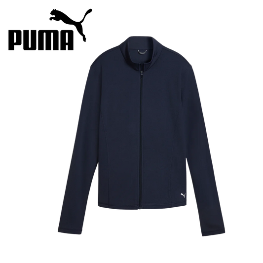 Puma Womens Pure Textured Jacket - Deep Navy